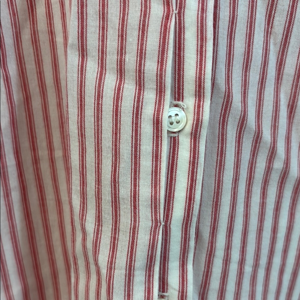 XIRENA stripped button down Shirt size M - Picture 5 of 11